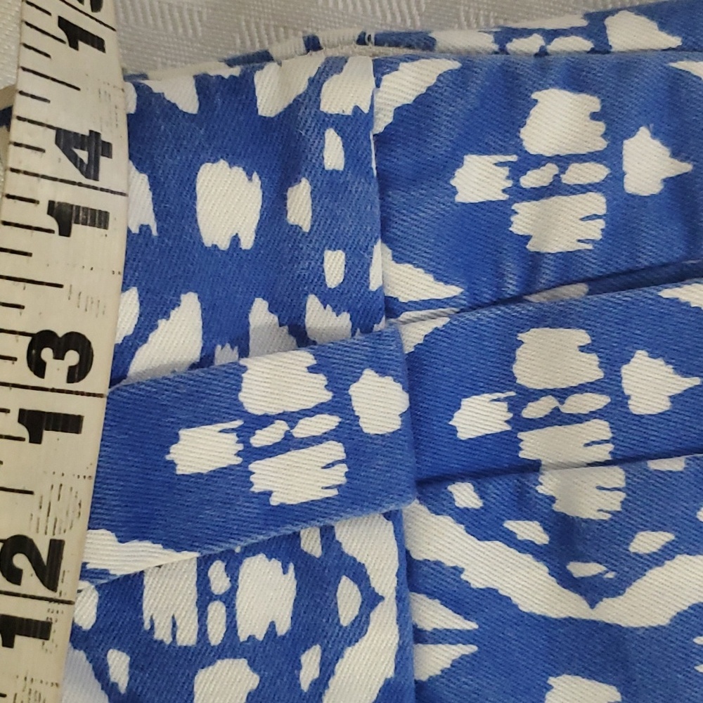 J.crew stretch city fit blue shorts size 2 - Picture 2 of 11